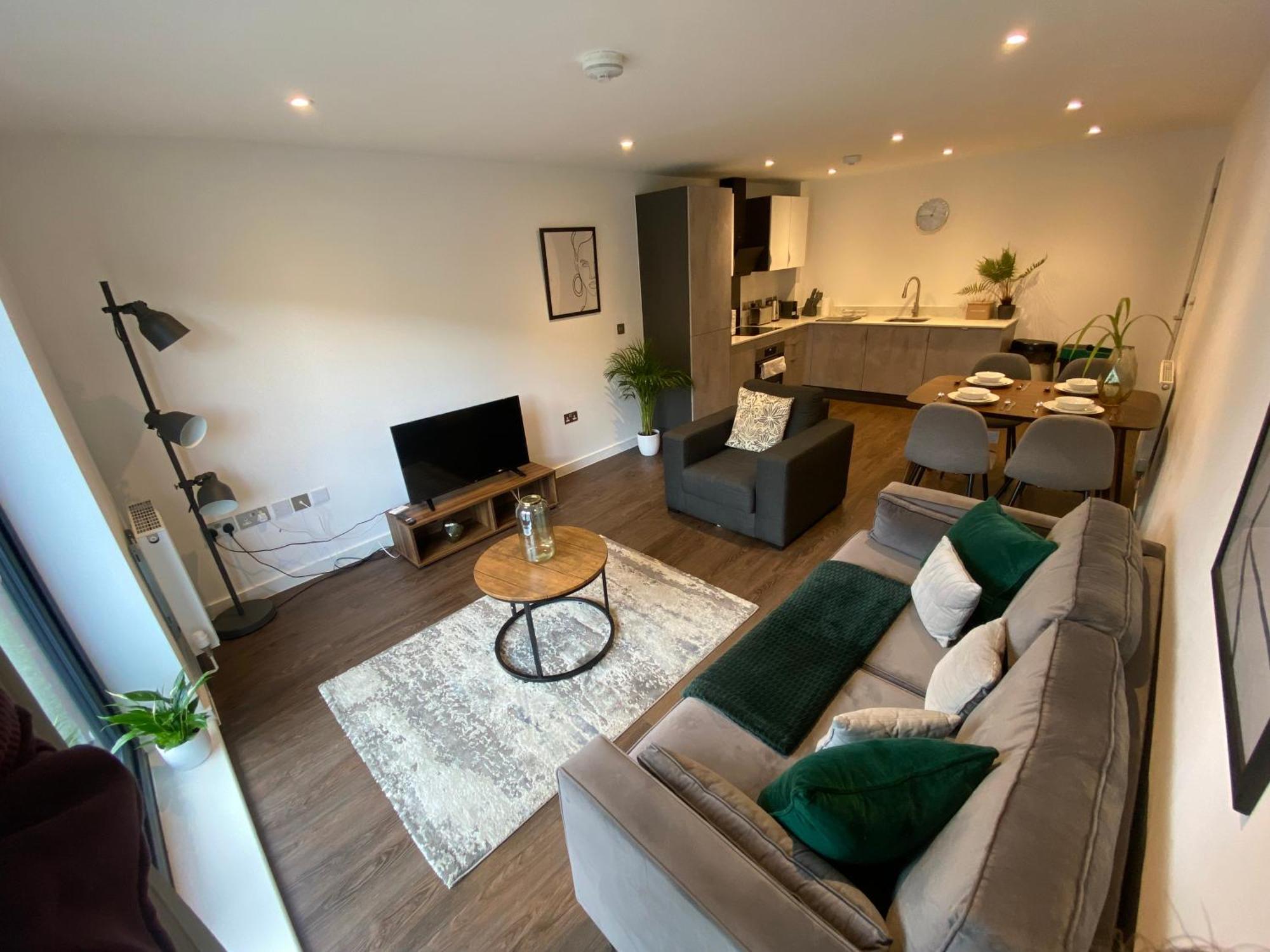 Luxury York Apartment, Free Parking & Free Gym ภายนอก รูปภาพ